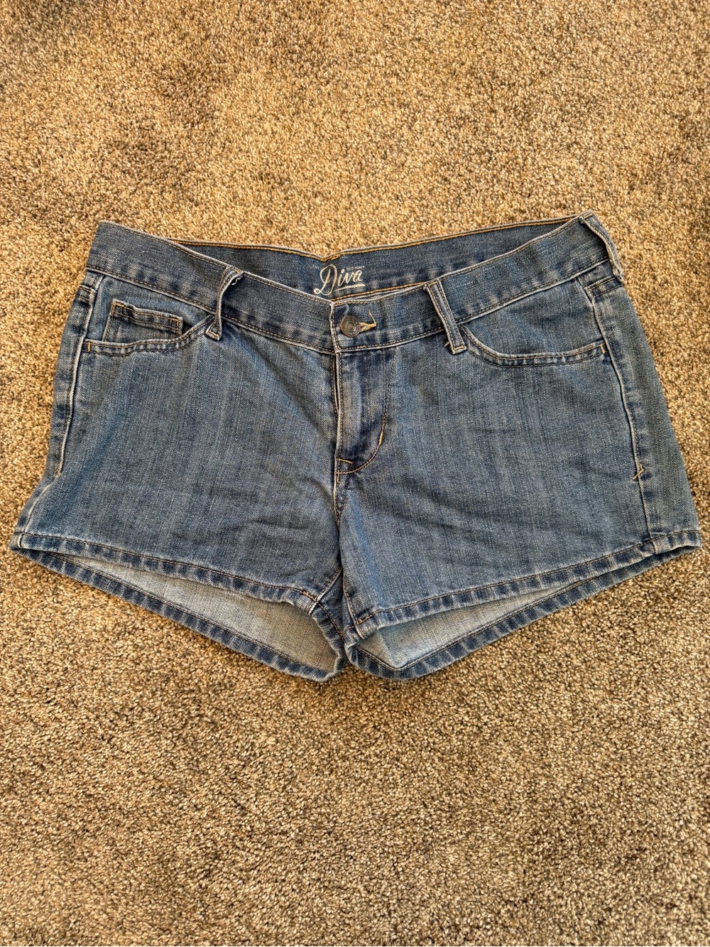 Old Navy Diva Women's Denim Shorts in Blue 6